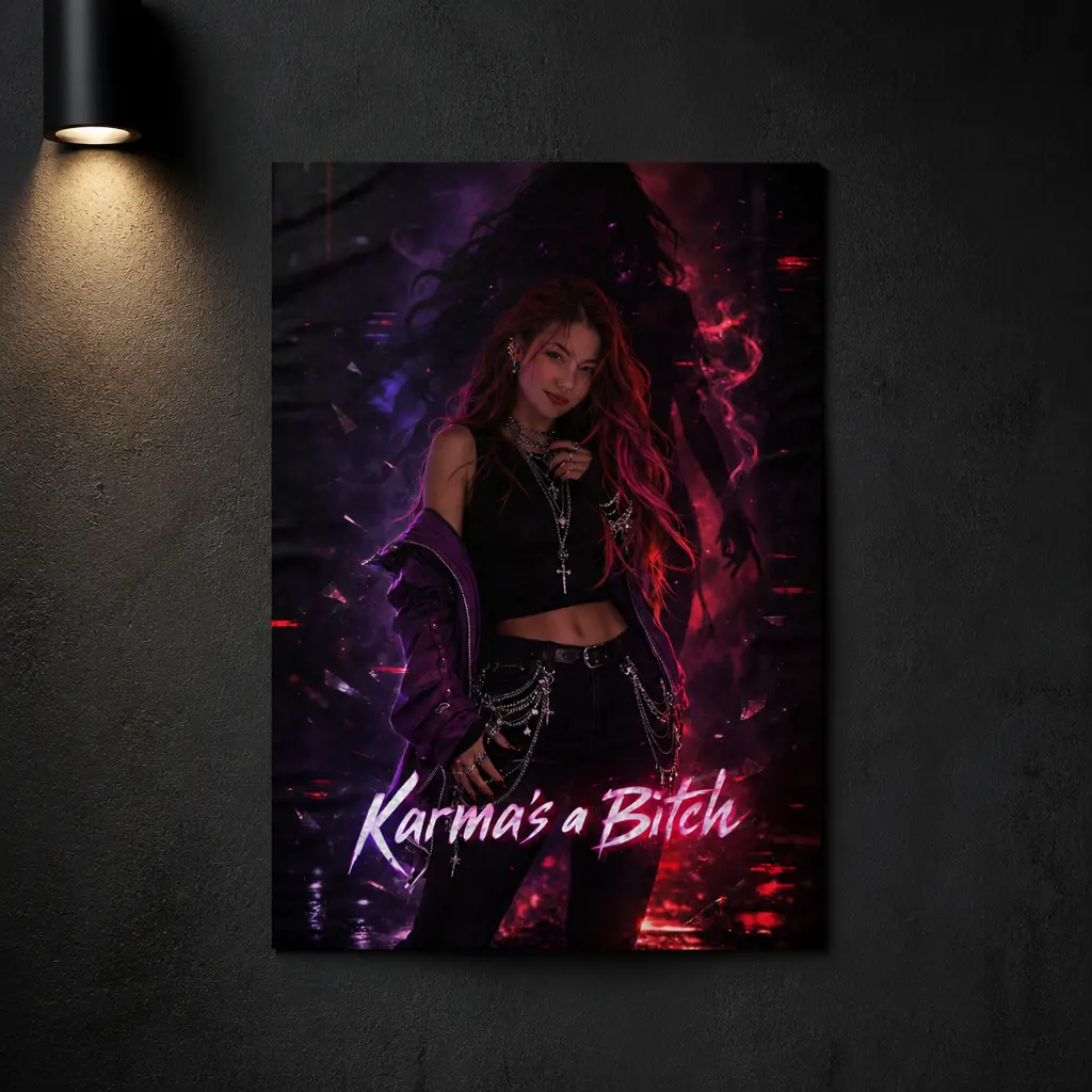 Karma’s a Bitch Poster